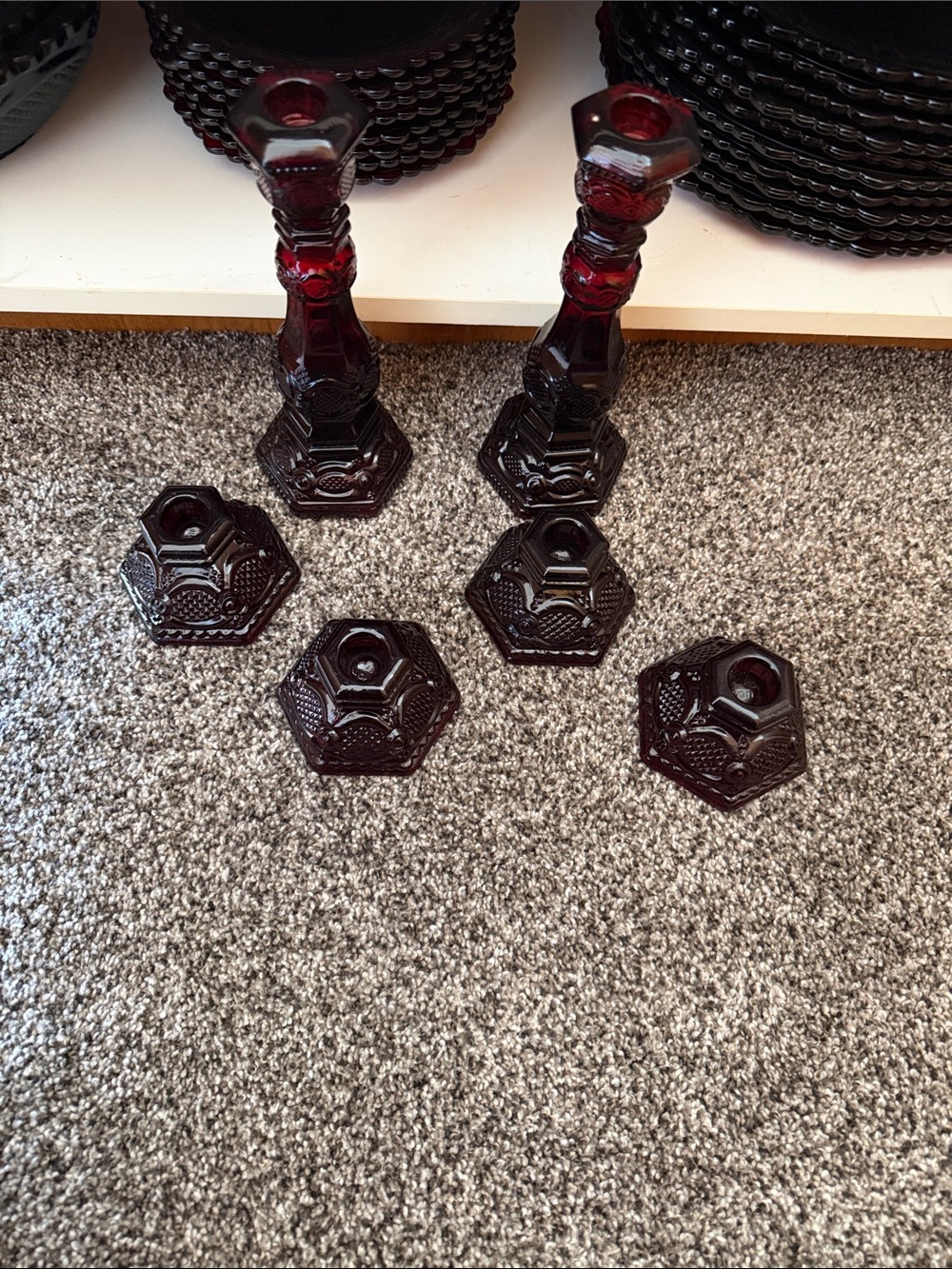6 Candle sticks